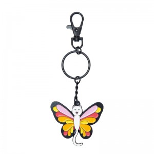 Akcesoria Ripndip Butterfly Nerm Metal Keychain | PLD3528F