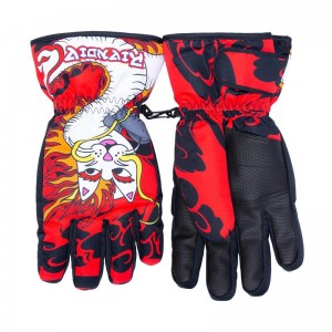 Akcesoria Ripndip Dragonerm Snow Gloves Czerwone | PLM3523Q