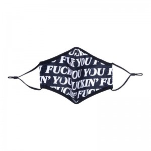 Akcesoria Ripndip Fuck You Face Mask Czarne | PLB3573E