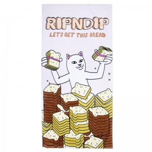 Akcesoria Ripndip Lets Get This Bread Beach Towel | PLL3437I