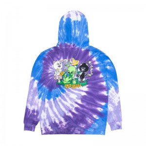 Bluza z Kapturem Ripndip Friday Jr Fioletowe Fioletowe | PLJ3197P