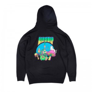 Bluza z Kapturem Ripndip Psychedelic Czarne | PLA3209H