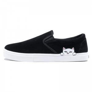 Buty Slip On Ripndip Peeking Nermal Slip On Czarne | PLF2644D