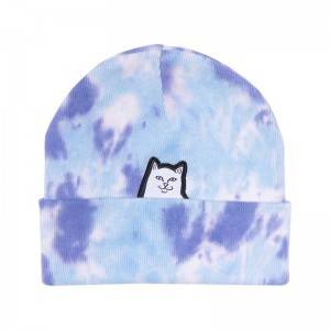 Czapka Ripndip Lord Nermal Tie Dye Fioletowe | PLX2722Y