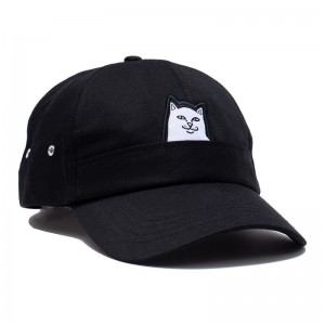 Kapelusz Ripndip Lord Nermal 6 Panel Pocket Czarne | PLZ2676U