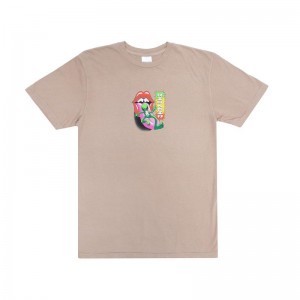 Koszule Ripndip Happy Lickin Khaki | PLS2881G