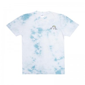 Koszule Ripndip Lord Angel Pocket Głęboka Niebieskie Niebieskie | PLH2956A