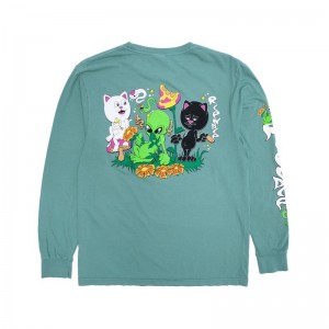 Long Sleeve Ripndip Friday Jr Jasny Zielone | PLB3062E