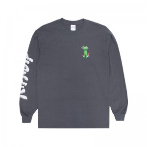 Long Sleeve Ripndip Space Gang Szare | PLT3042C