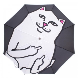 Parasole Ripndip Lord Nermal Umbrella Czarne | PLZ3244U