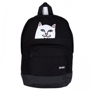 Plecaki Ripndip Lord Nermal Rzep Hands Czarne | PLX3361Y