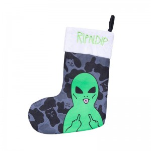 Skarpetki Ripndip Lord Alien Christmas Stocking Czarne | PLT3255C