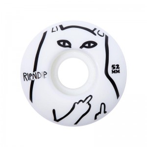 Skateboard Ripndip Lord Nerm Wheels Białe | PLV3318R