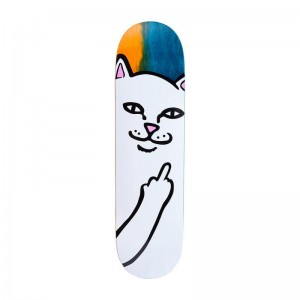 Skateboard Ripndip Lord Nermal Pomarańczowe Głęboka Turkusowe | PLK3313O