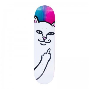 Skateboard Ripndip Lord Nermal Różowe Niebieskie | PLL3314I