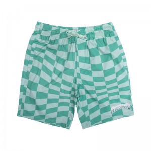 Spodenki Ripndip Checked Swim Oliwkowe Jasny Zielone | PLH2788A