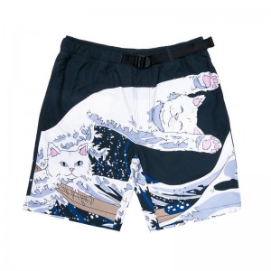 Spodenki Ripndip Great Wave Swim Granatowe | PLJ2815P