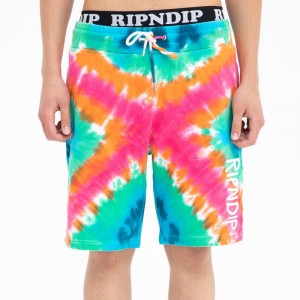 Spodenki Ripndip OG Prisma Sweat Kolorowe | PLI2806L