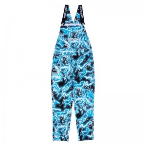 Spodnie Ripndip Nikola Twill Overalls Czarne Niebieskie | PLN3010W